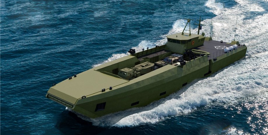 десантний корабель для himars