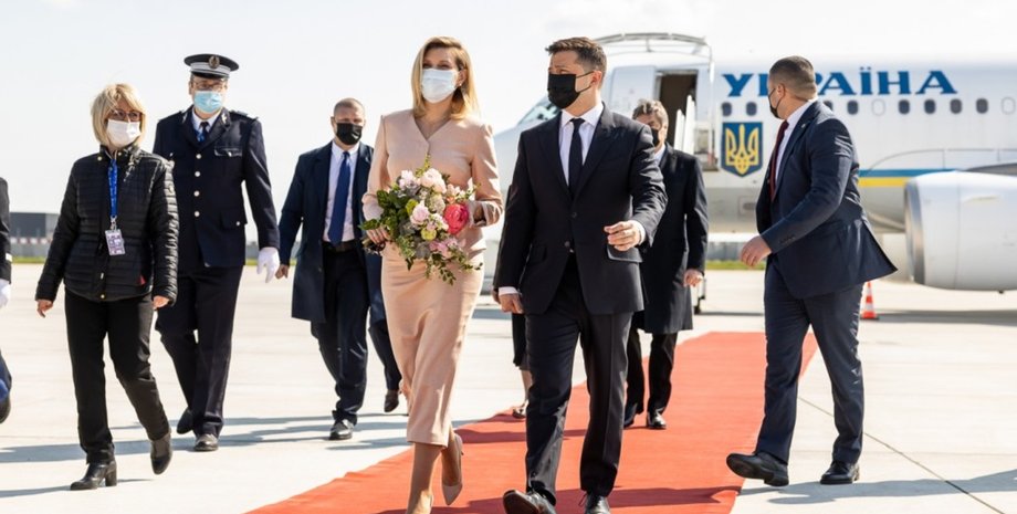 Олена Зеленська, Володимир Зеленський, Франція