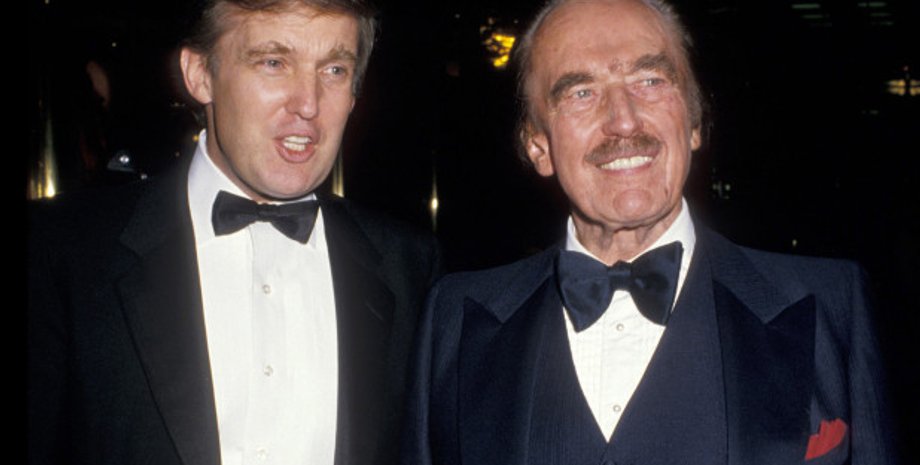 Дональд Трамп и его отец Фред Трамп/Фото: WireImage