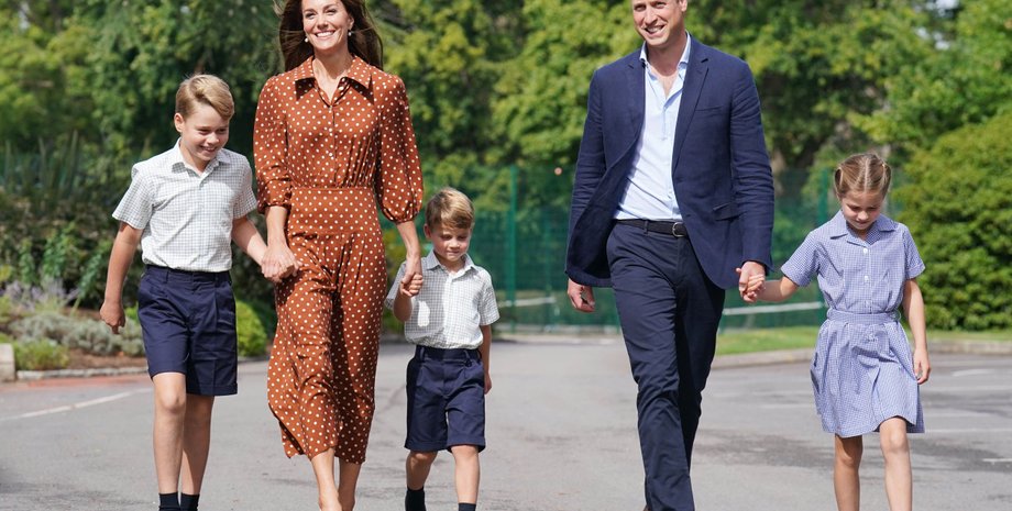 Кейт Миддлтон и принц Уильям с детьми, кейт миддлтон операция, принц луи, принцесса шарлотта, госпитализация кейт миддлтон