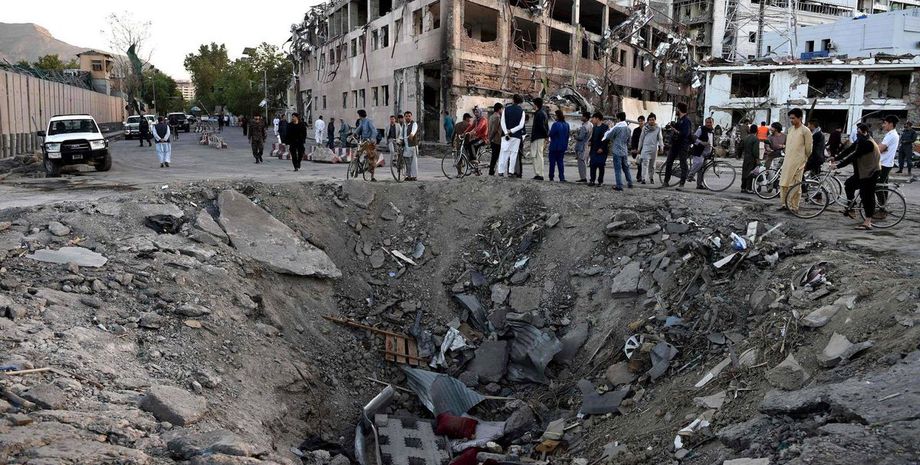 бомбардировка афгана