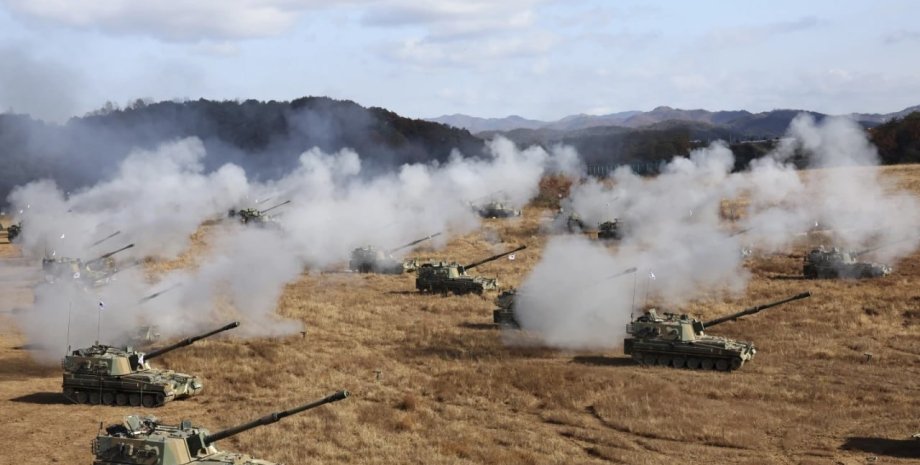 Південна Корея, США, союзники, військові навчання, сухопутні артилерійські навчання