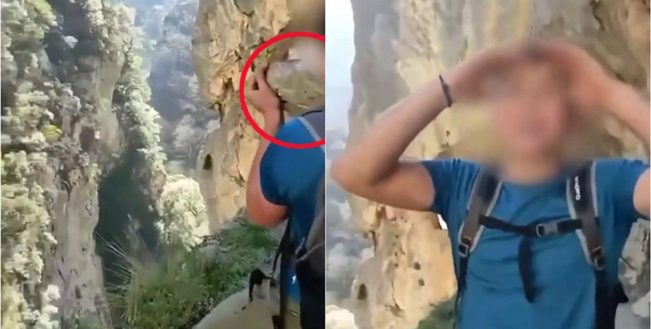 Туристу грозит штраф за брошенный в ущелье камень в национальном парке Испании