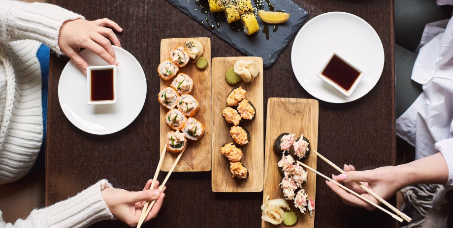 роли, суші, японська кухня, японський ресторан, суші-бар