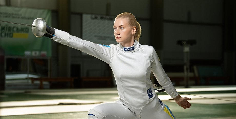 Шпажистка Олена Кривицька, фехтування, олена кривицька, російські спортсмени, майя гучмазова