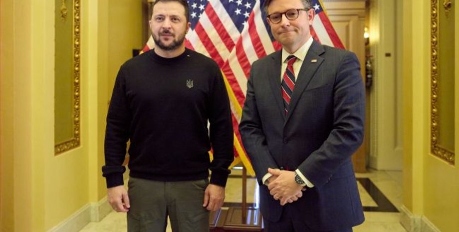 Володимир Зеленський, Майк Джонсон