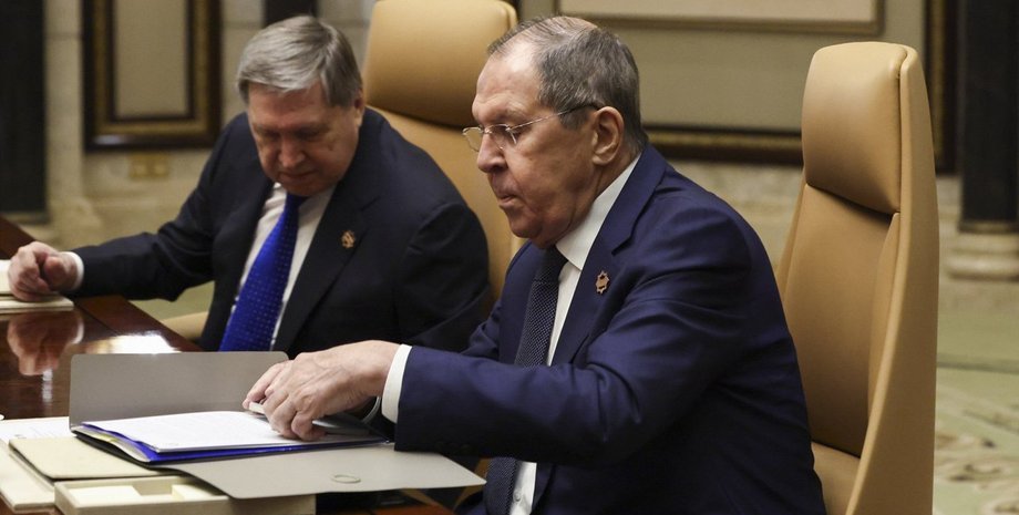 Сергей Лавров на переговорах в Саудовской Аравии