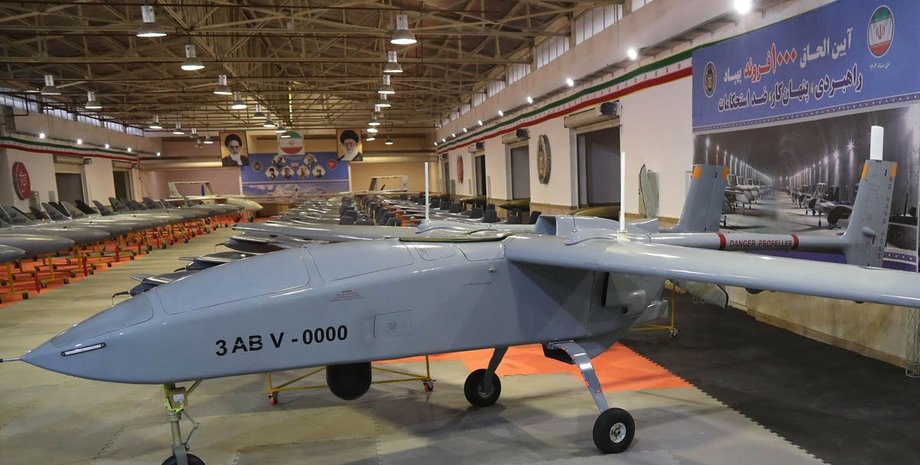 Иранские дроны Ababil дрон Ababil на складе в Иране