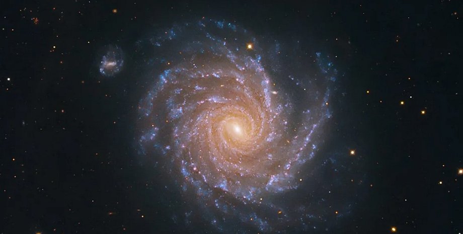 спиральная галактика NGC 1232