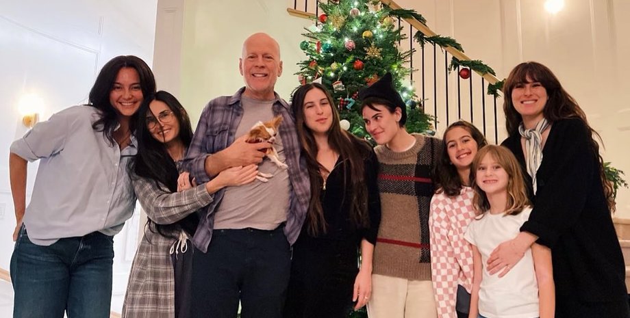 болезнь брюса уиллиса, деми мур, дочь брюса уиллиса стала мамой, день матери 2023, румер уиллис