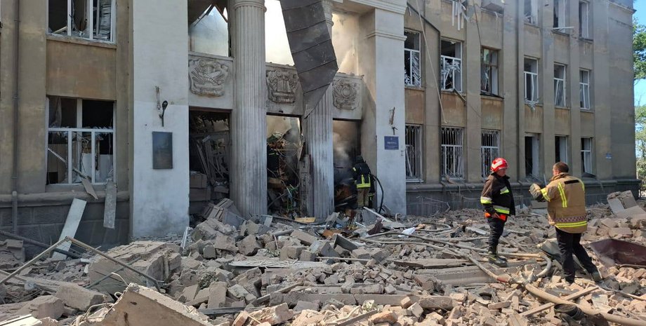 ліцей, Білгород-Дністровський, атака ЗС РФ