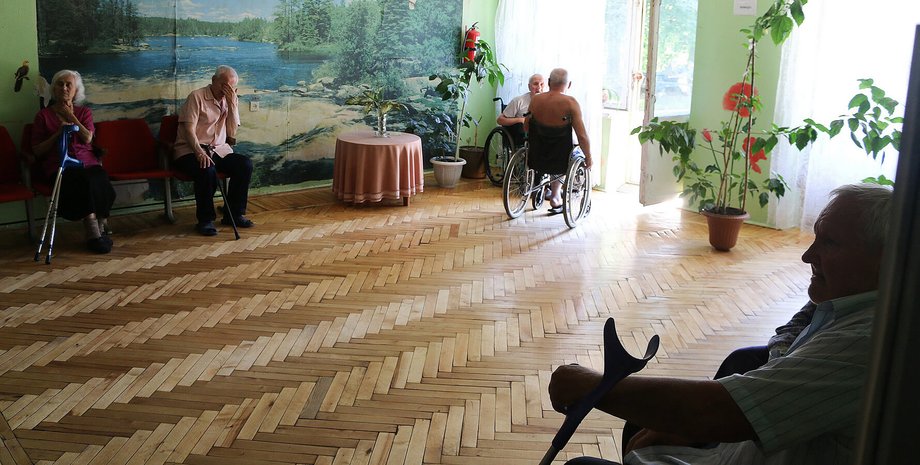 Дом престарелых, старость, гериатрический пансионат