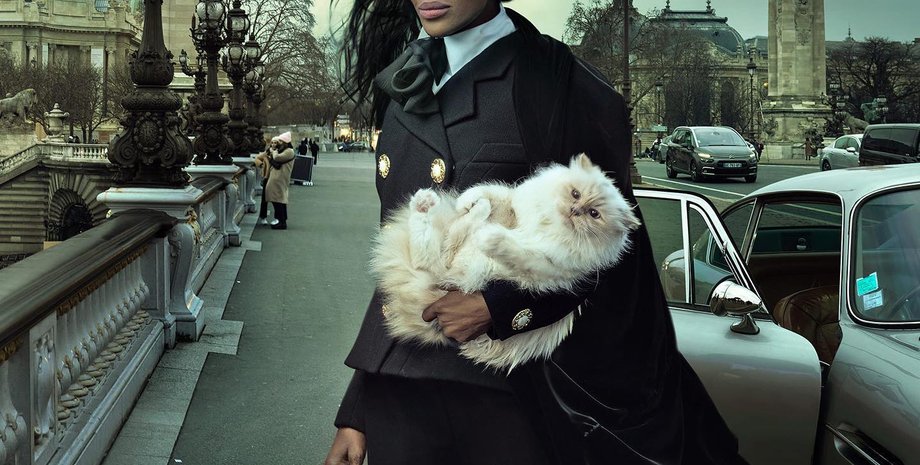 Vogue, карл лагерфельд, супермодели, посвящение лагерфельду