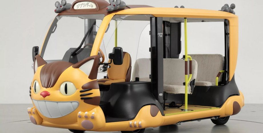 котобус тоторо, Toyota APM, электромобиль Toyota, Мой сосед Тоторо