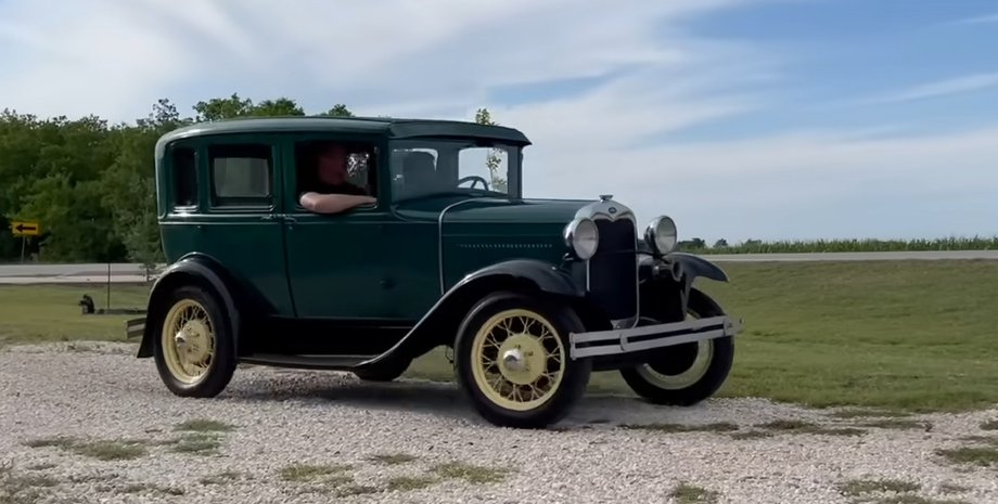 Ford Model A, электромобиль Ford, Ford A, Ford Model A 1928