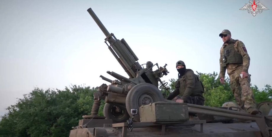 миномет с мт-лб