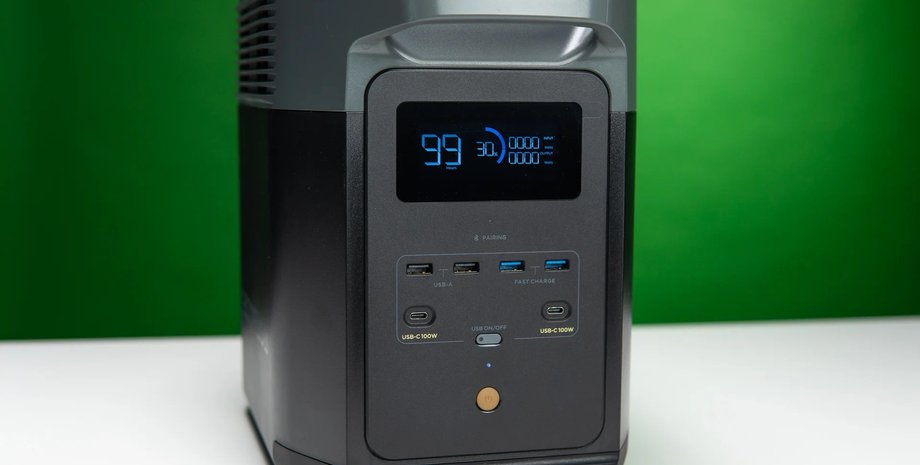 EcoFlow DELTA 2 зарядная станция обзор