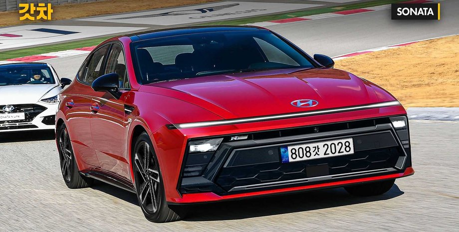 седан Hyundai Sonata, Hyundai Sonata, новый Hyundai Sonata, Hyundai Sonata 2024