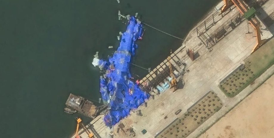 корабль КНДР