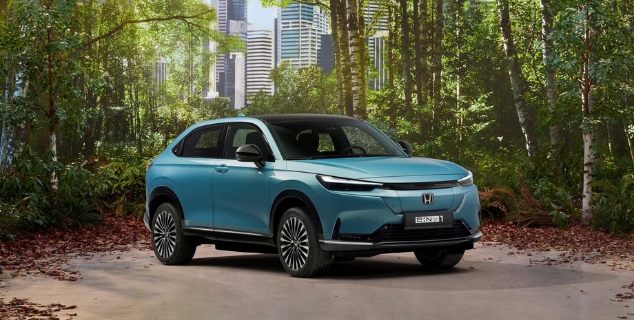 Honda e:Ny1, нова Honda e:Ny1, Honda HR-V, Honda e:NS1, кросовер Honda, електромобіль Honda