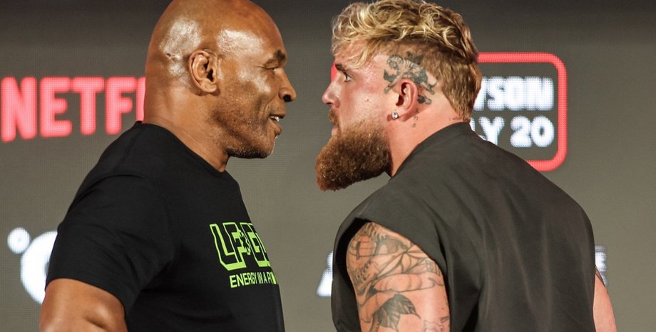 Боксер, Майк Тайсон, Джейк Пол, взгляд