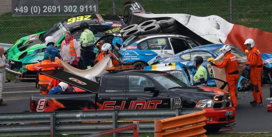 Авария Нюрбургринг Авария на Нюрбургринге
