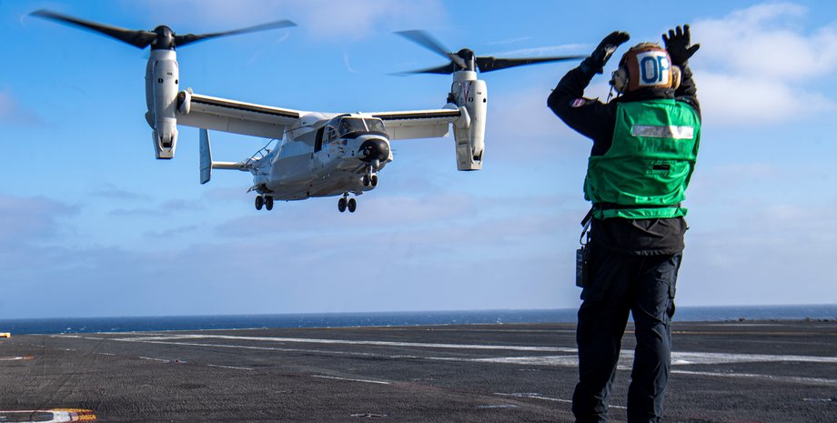 авария CMV-22B Osprey