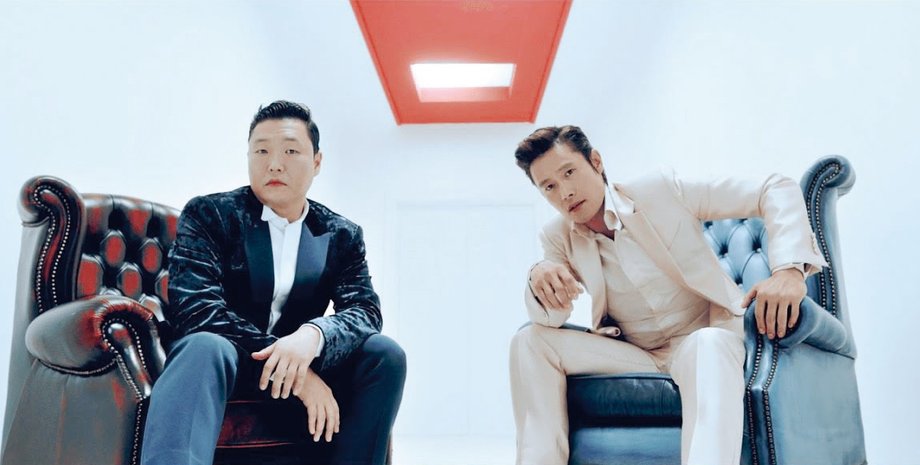 Кадр из клипа Psy "I Luv It"