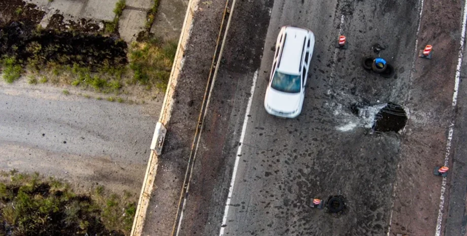 Удар ВСУ по Антоновскому мосту в Херсоне