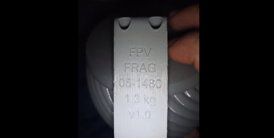 Украинский дрон со шрапнелью