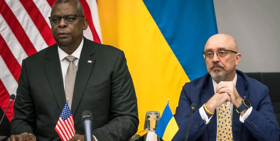 Міністр оборони США, Ллойд Остін, голова Пентагону, Олексій Резніков, засідання у форматі Рамштайн