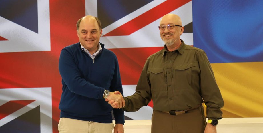 Бен Воллес, Олексій Резніков, зустріч у Києві, Великобританія, Міністерство оборони, російська агресія