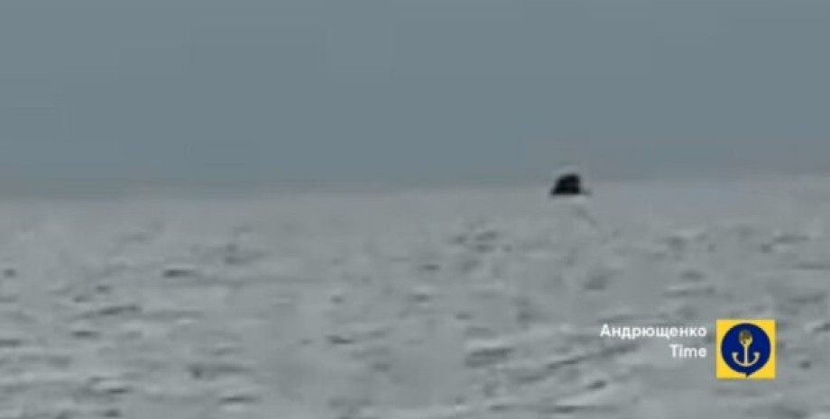 сбитый самолет, Азовское море