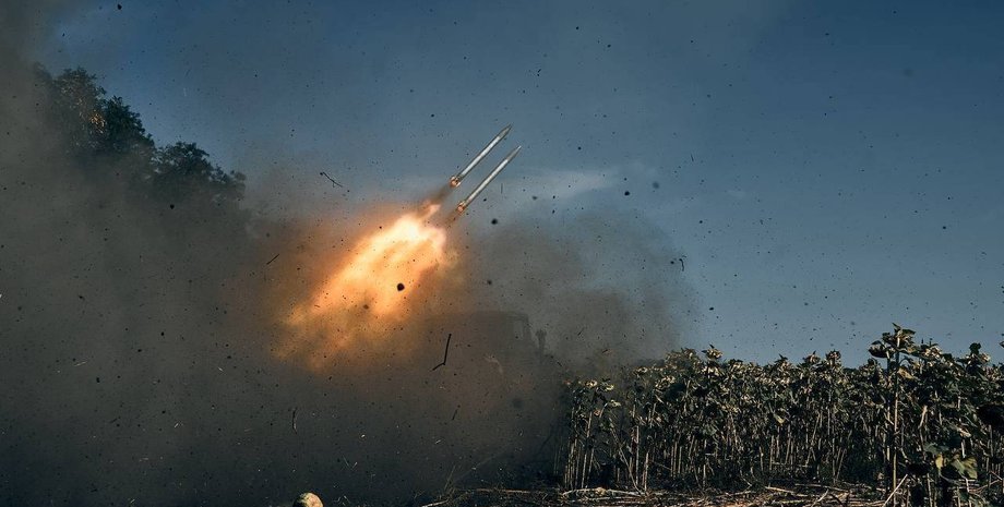 Артиллерия ВСУ реактивные системы РСЗО война Донбасс обстрел