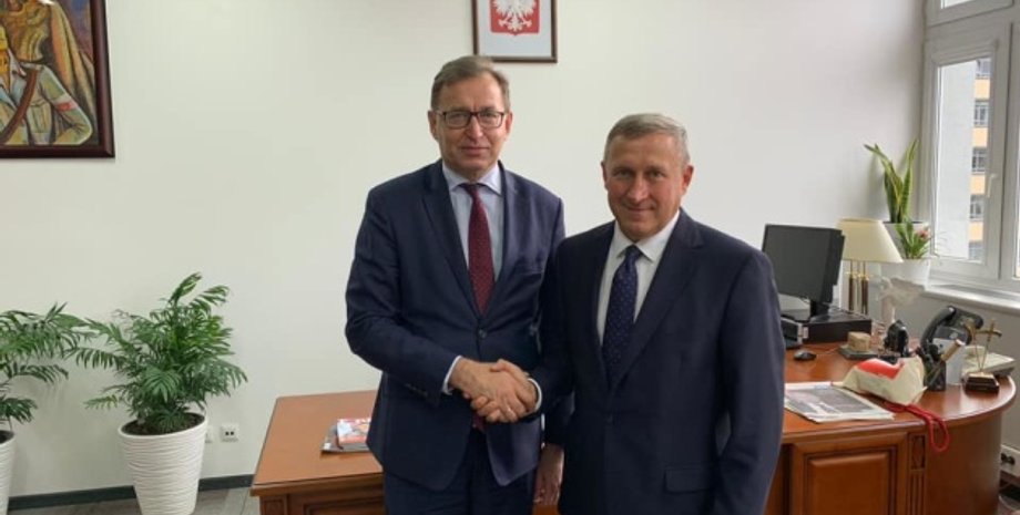 Ярослав Шарек и Андрей Дещица / Фото: Укринформ