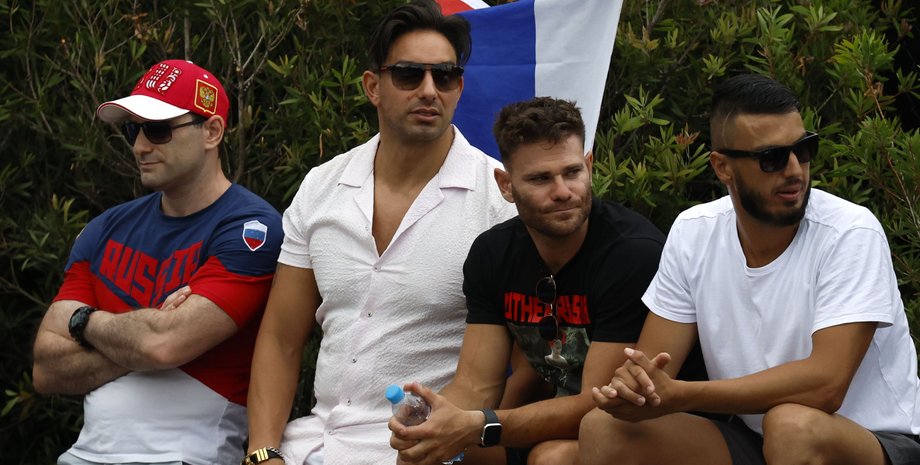 Поклонники Путина в Австралии, фото