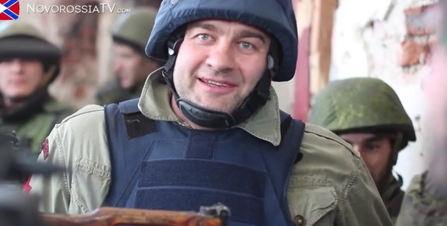 Михаил Пореченков в Донецком аэропорту / Фото: novorossia.tv.com