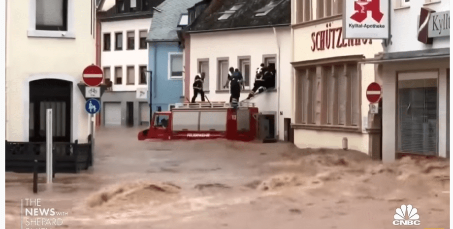 наводнение, германия, фото