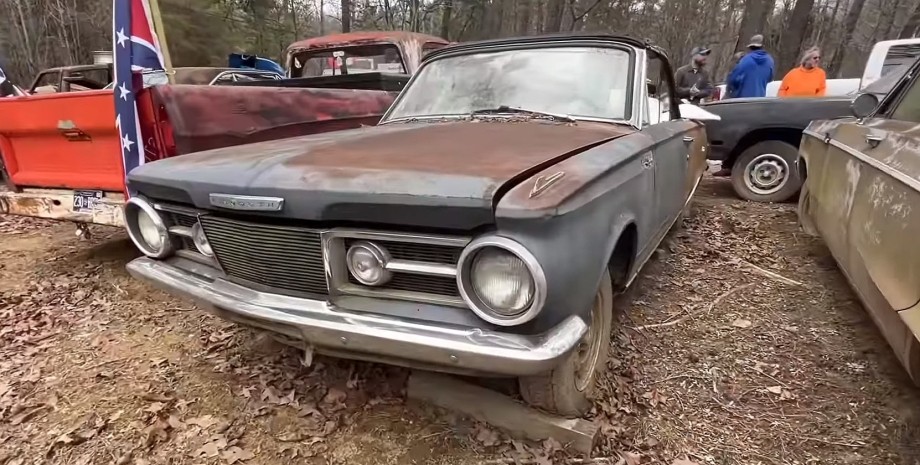 Plymouth Valiant Plymouth Valiant, ретро авто, коллекция авто, заброшенные авто