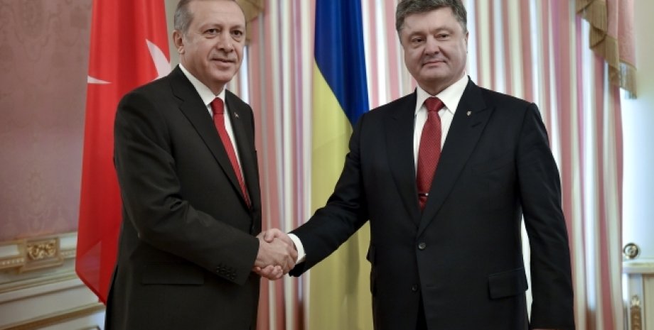 Реджеп Эрдоган и Петр Порошенко / Фото: president.gov.ua