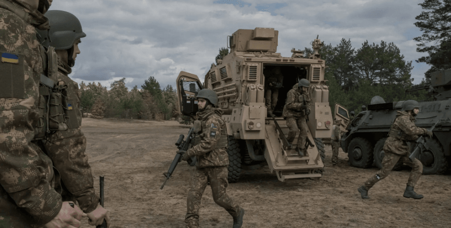 ВСУ, тренировки, обучение, западная техника, украинская армия, солдаты, пехота