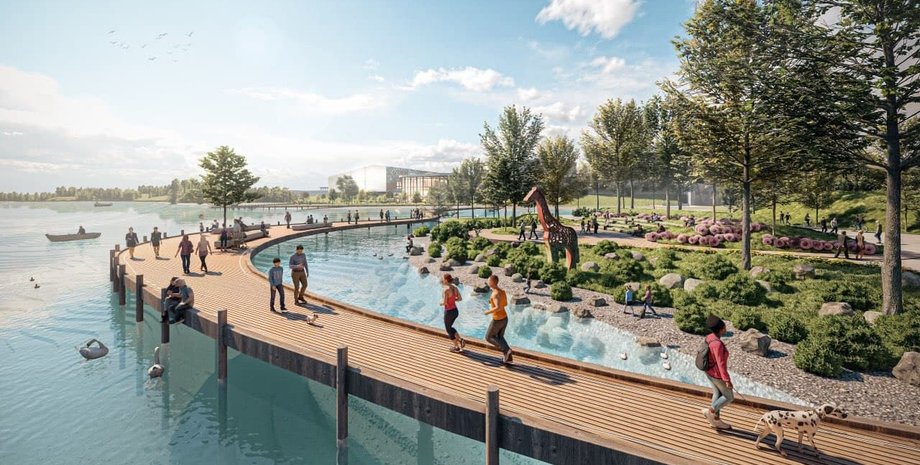 благоустрій берега