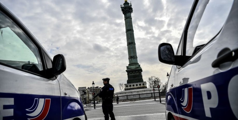 париж, коронавирус, карантин, covid-19, ограничение передвижения, полиция