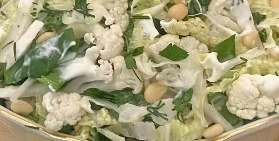 салат из капусты