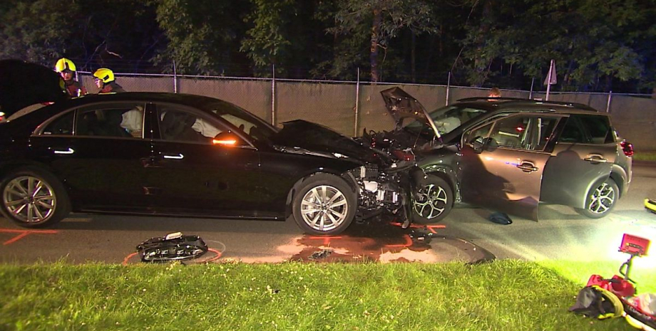 Шотландские болельщики Шотландские болельщики, германия, евро 2024, авария