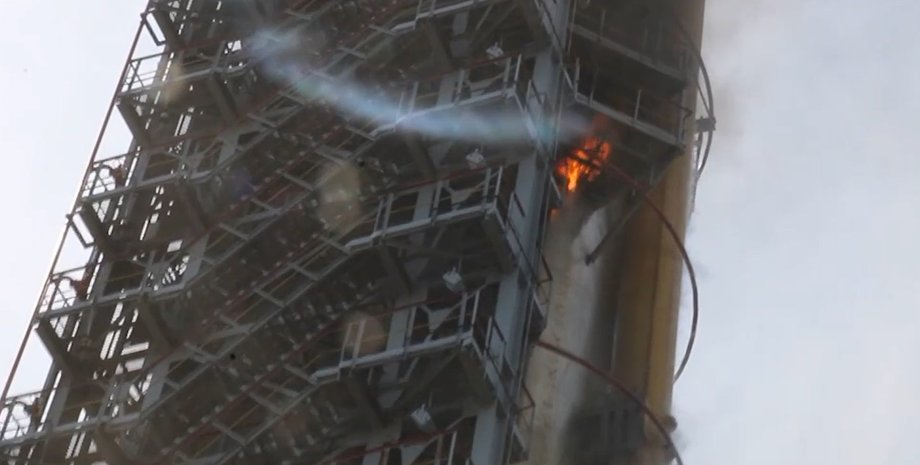 Мозырский НПЗ, пожар, Мозырский нефтеперерабатывающий завод