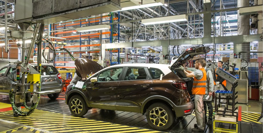 завод Renault в Москві, Renault в Росії, санкції проти Росії, виробництво авто, Renault Group