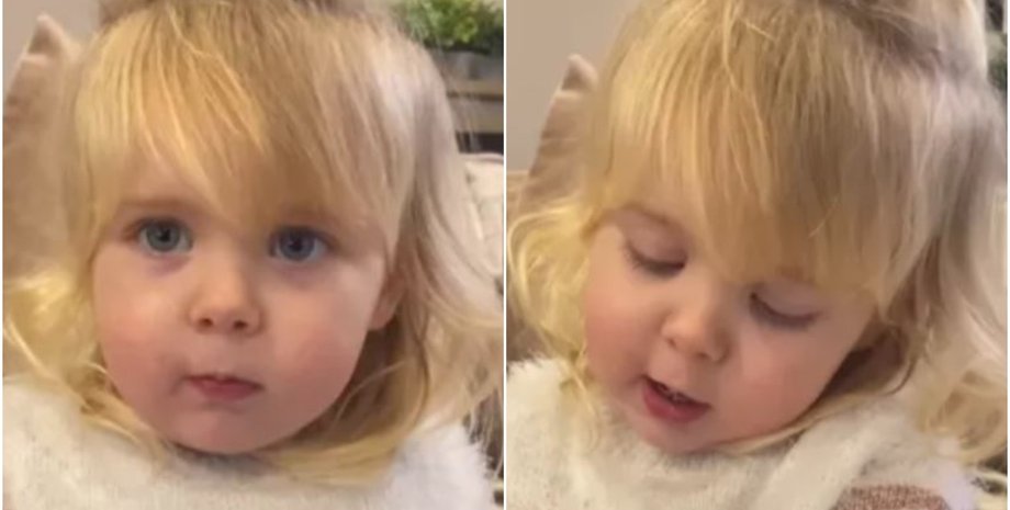 Дети, курьезы, интересная реакция ребенка, ответ на вопрос, видео, приколы, интересности