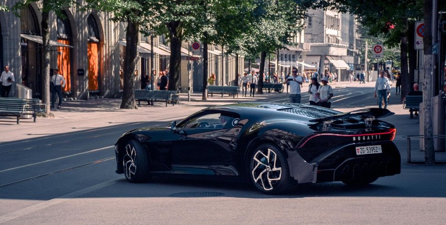 Bugatti La Voiture Noire, суперкар Bugatti, новий Bugatti La Voiture Noire, Bugatti Chiron