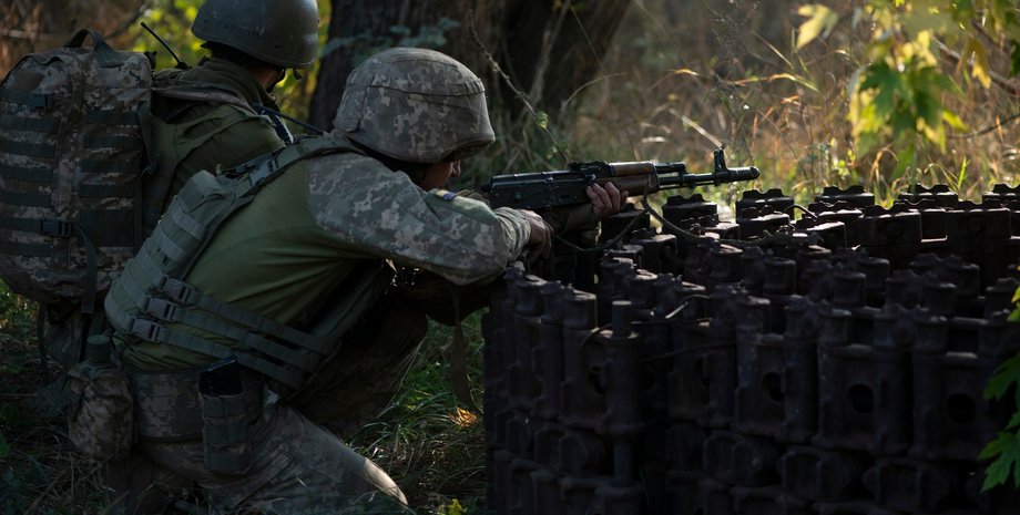 российские позиции в Вербовом